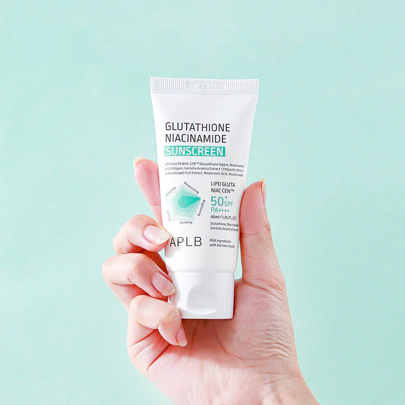 glutathione niacinamide sunscreen K-BEAUTY REVIEW: APLB Glutathione Niacinamide Sunscreen (SPF 50+ PA++++) Pearl and Bubbles glutathione niacinamide sunscreen K-BEAUTY REVIEW: APLB Glutathione Niacinamide Sunscreen (SPF 50+ PA++++) Pearl and Bubbles
