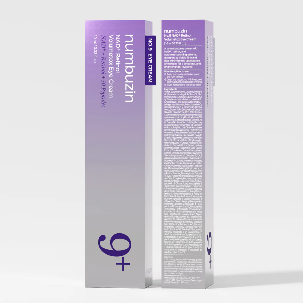 NO.9 NAD+ RETINOL VOLUMETOX EYE CREAM