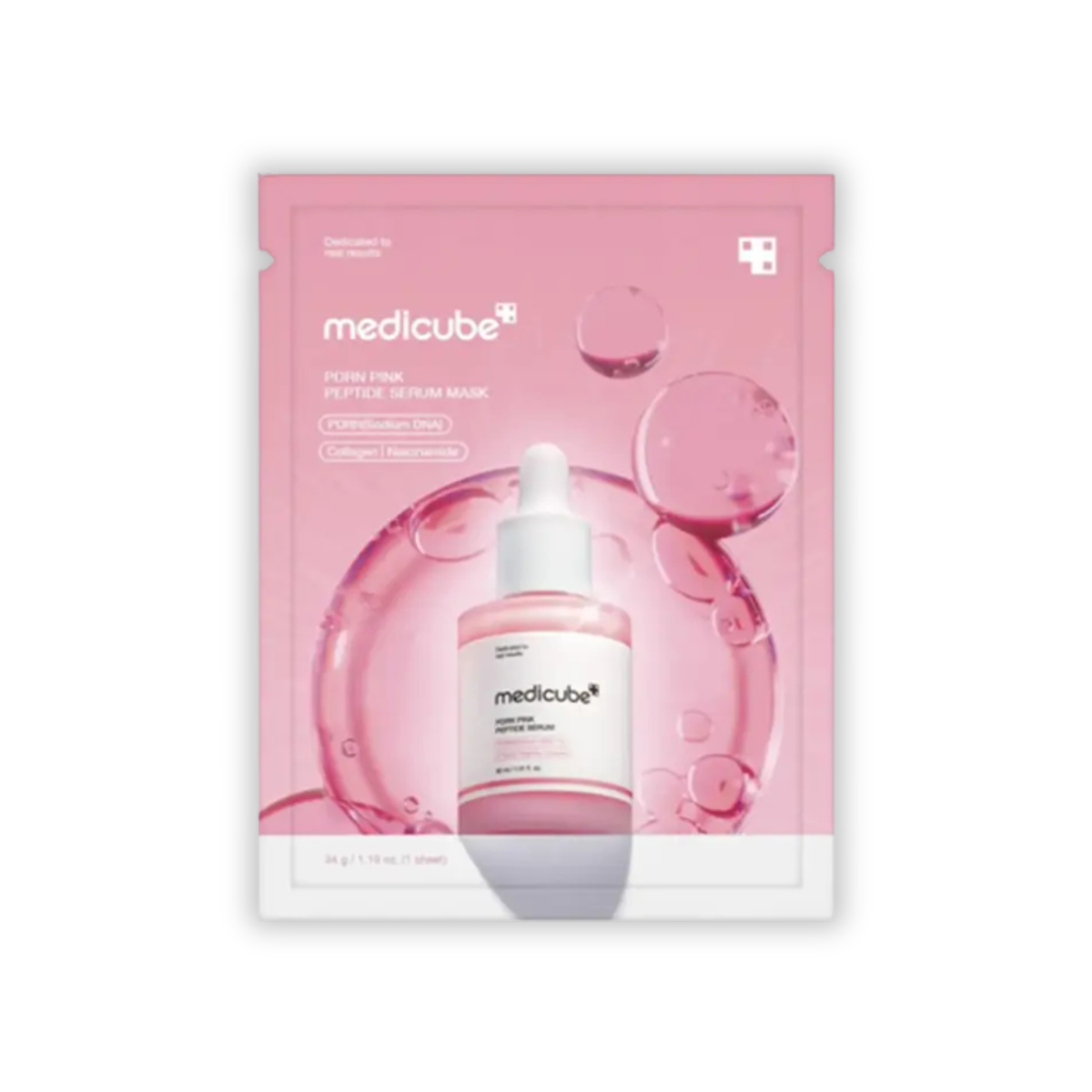 Medicube PDRN Pink Peptide Serum Mask