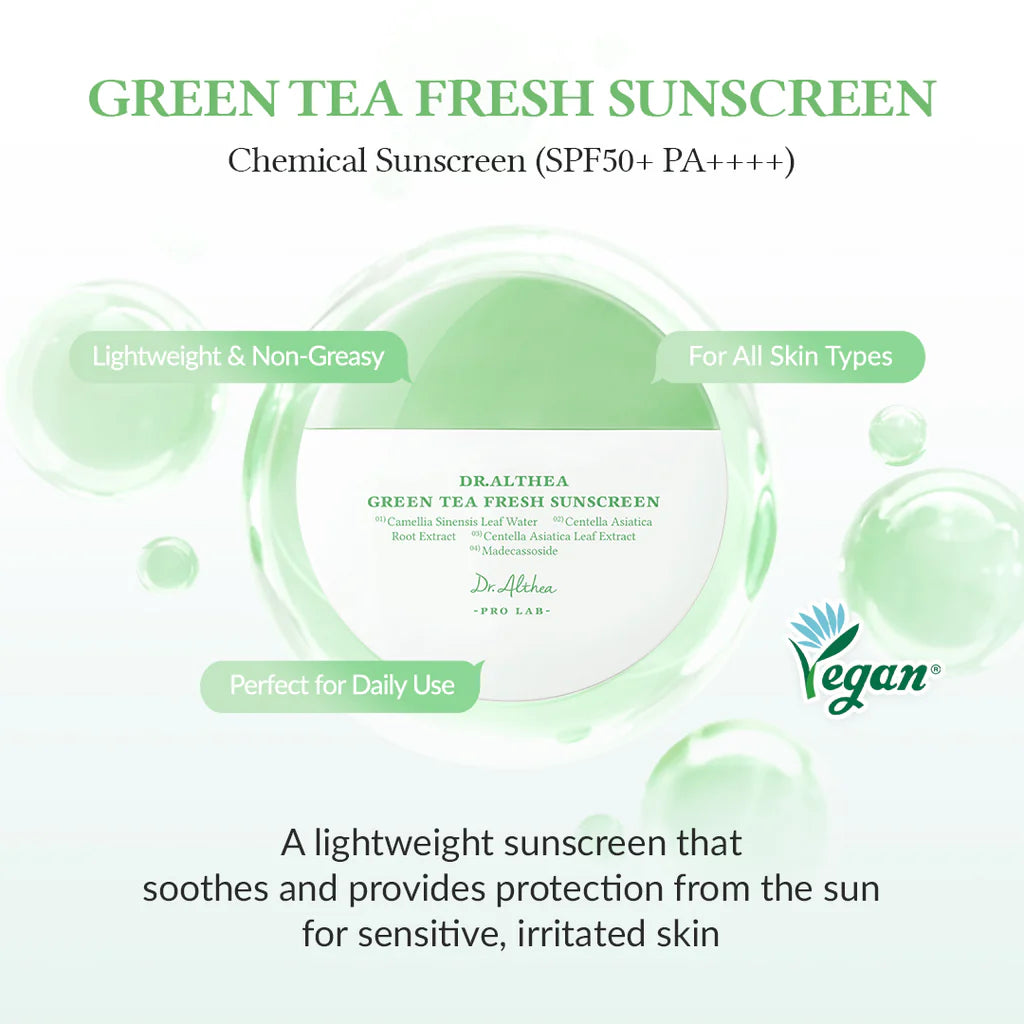 DR. ALTHEA GREEN TEA FRESH SUNSCREEN