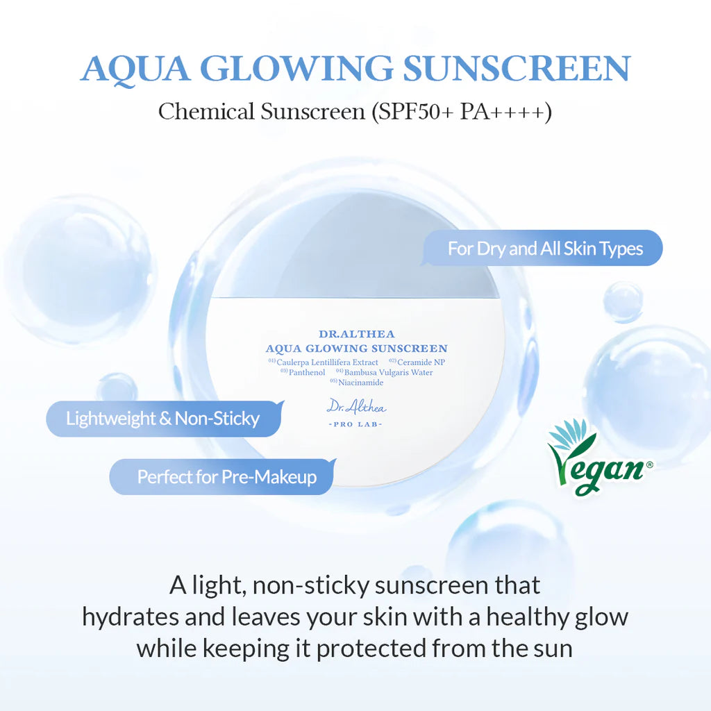 DR. ALTHEA AQUA GLOWING SUNSCREEN