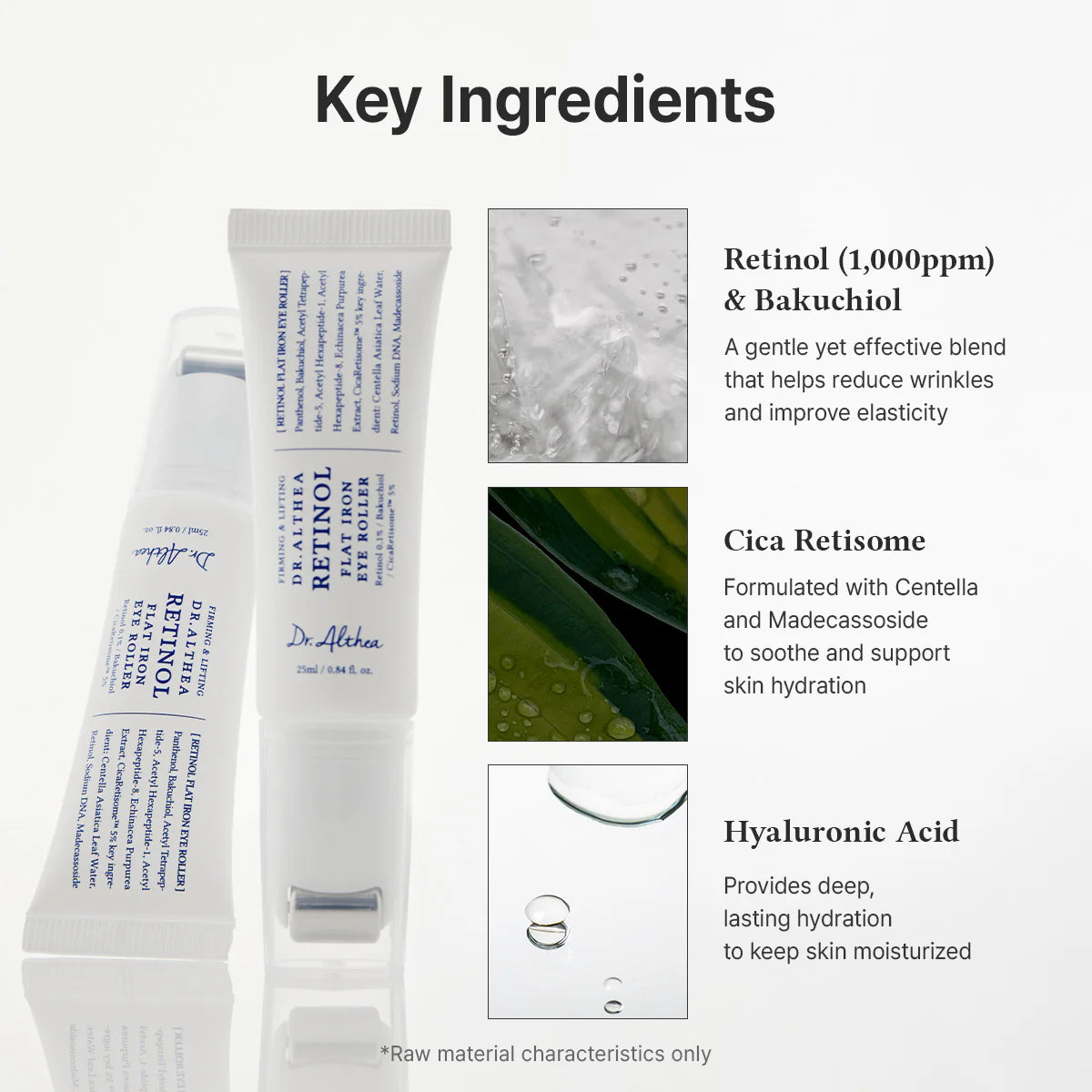 DR. ALTHEA RETINOL FLAT IRON EYE ROLLER