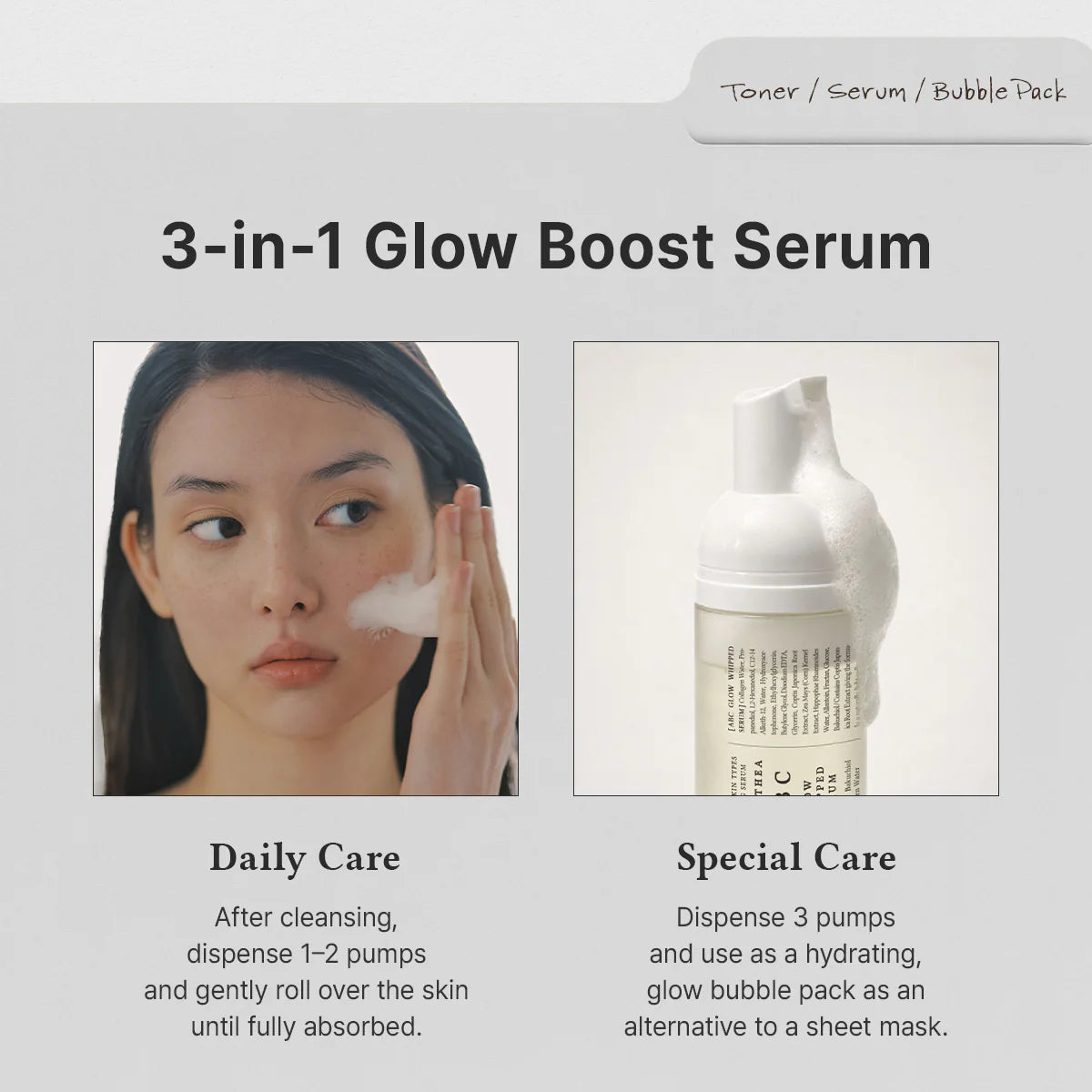 DR. ALTHEA ABC GLOW WHIPPED SERUM