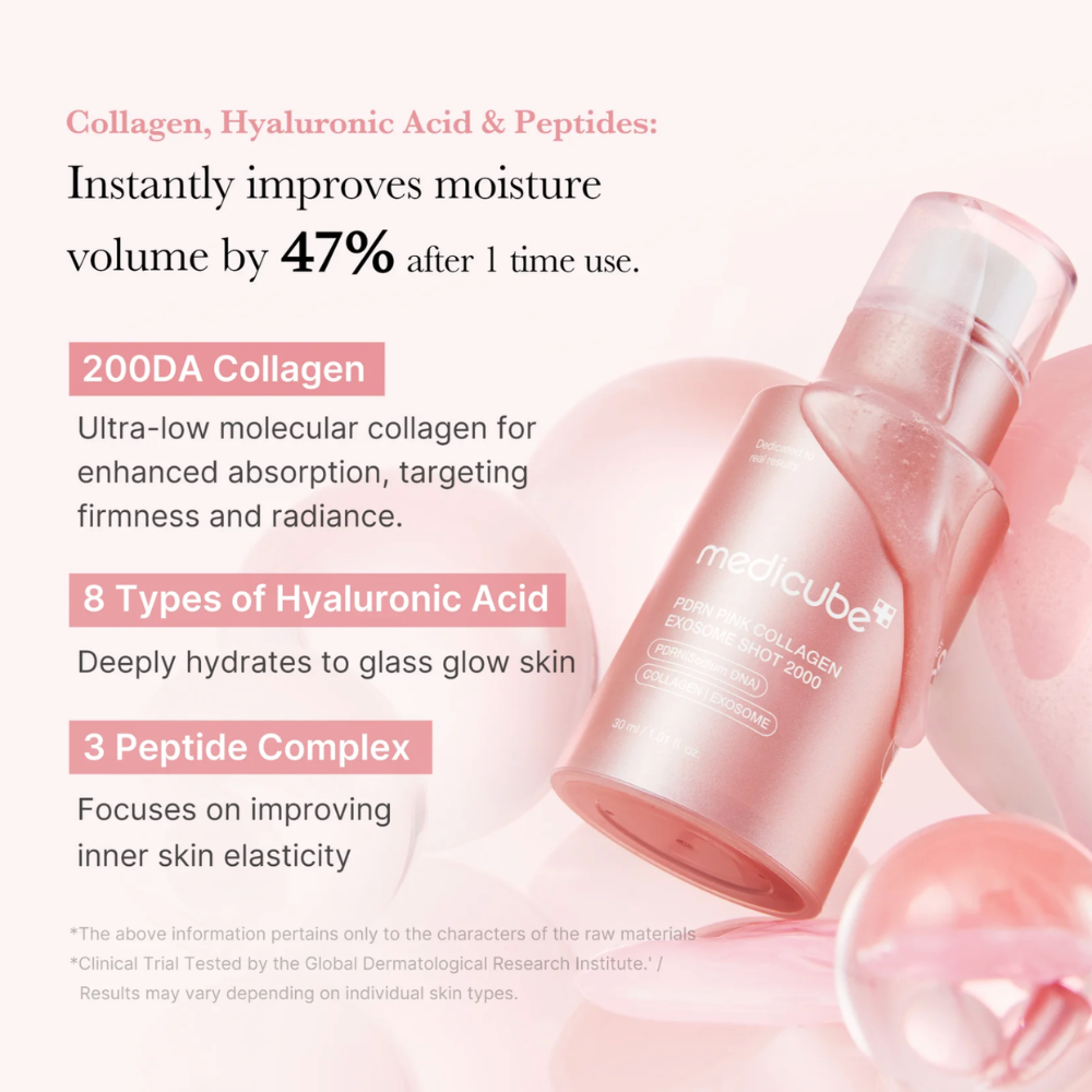 PDRN Pink Collagen Exosome Shot Serum 7500