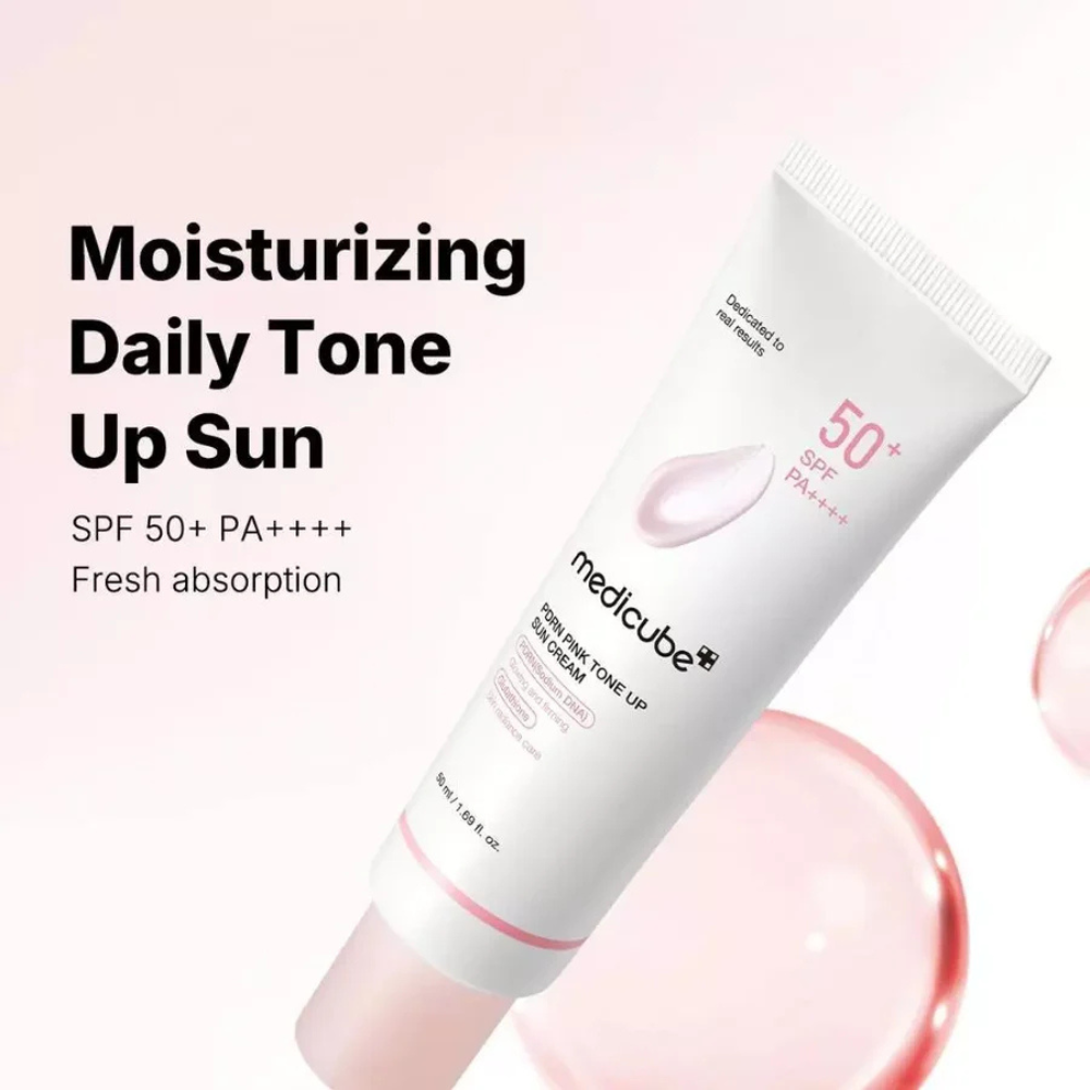 PDRN Pink Tone Up Sun Cream SPF50+ PA++++