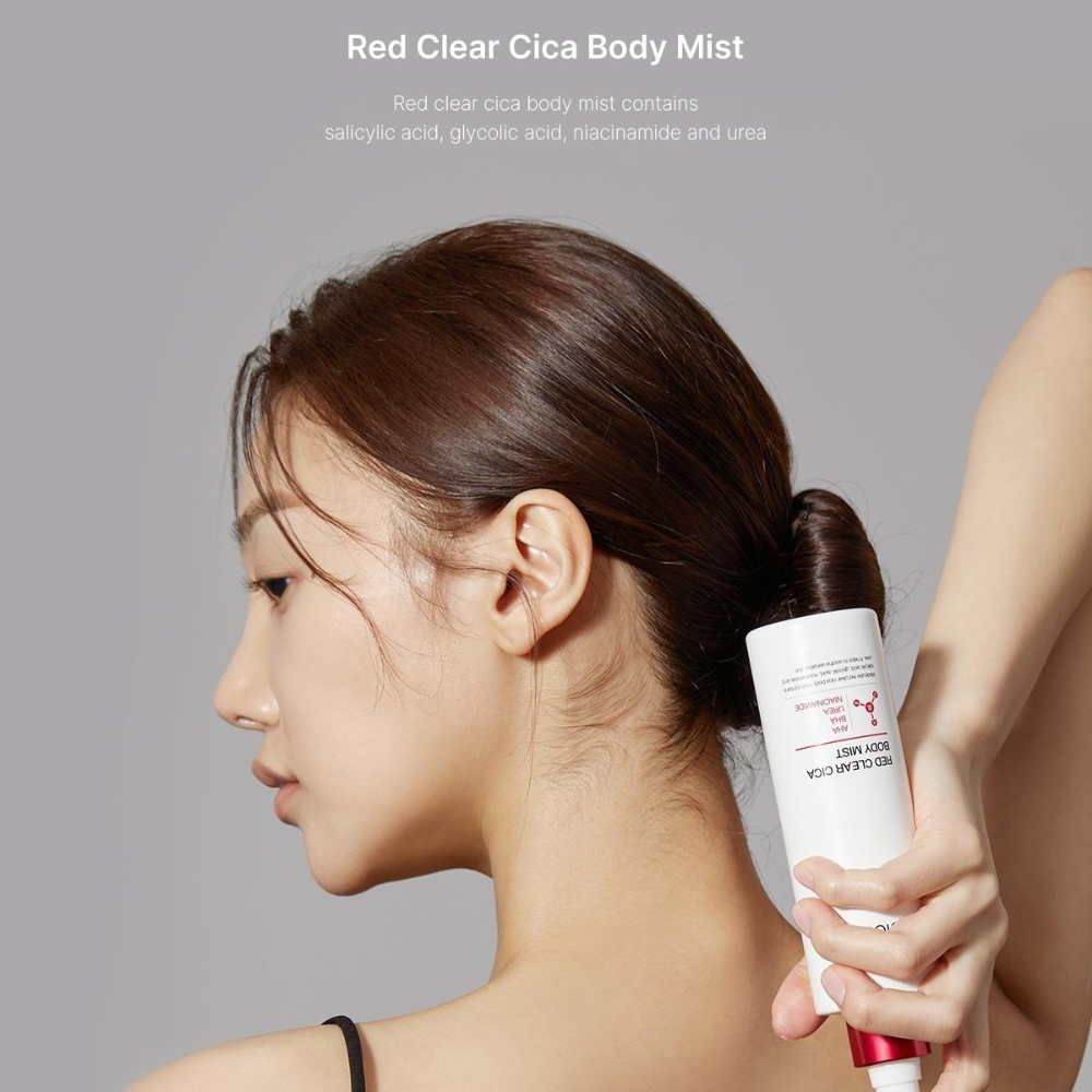Red Clear Cica Body Mist