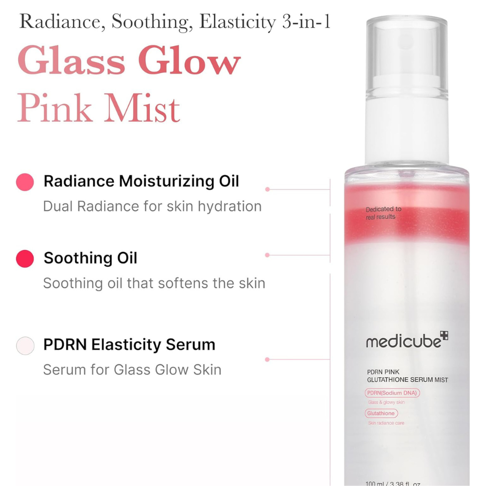 PDRN Pink Glutathione Serum Mist