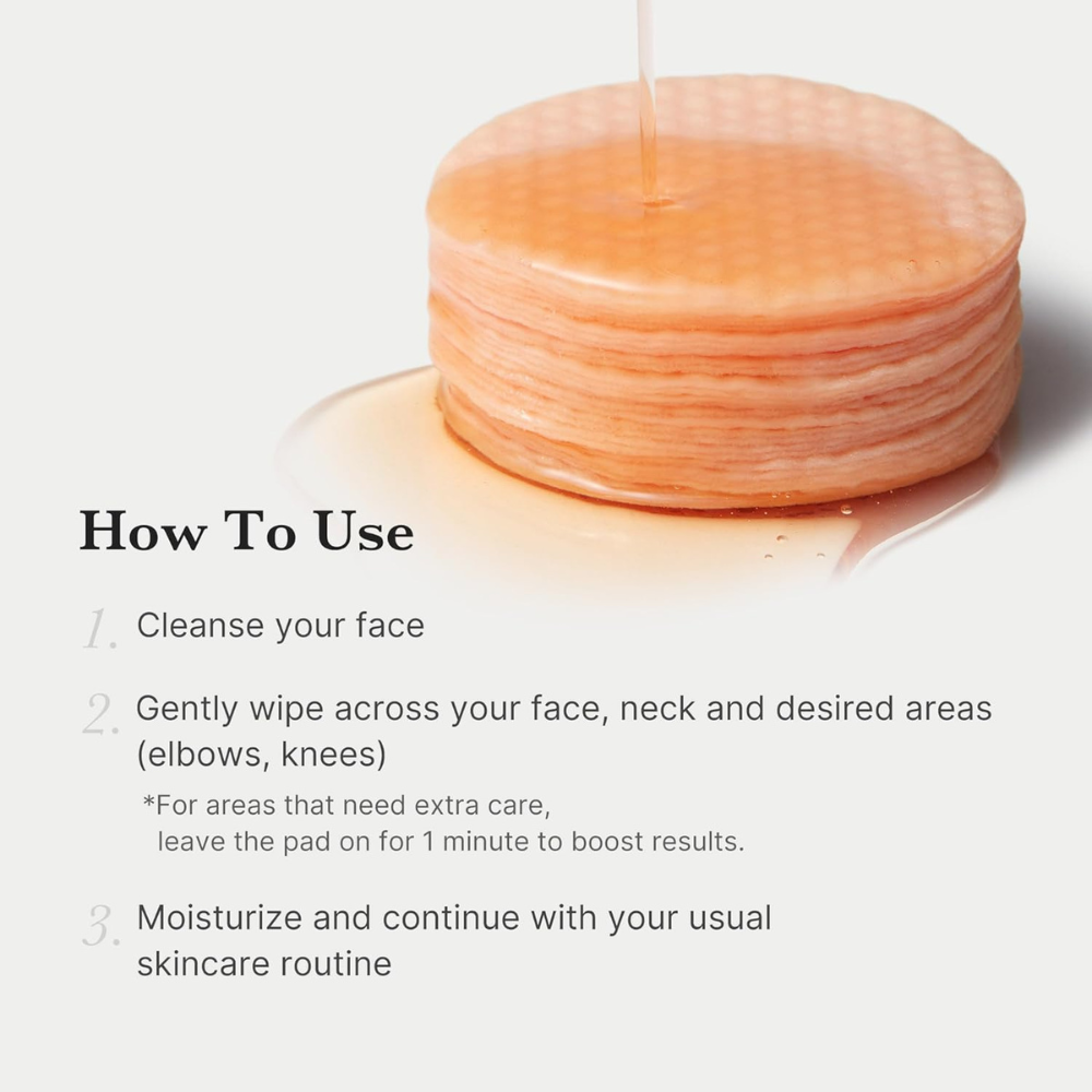 Red Succinic Acid Peeling Pad