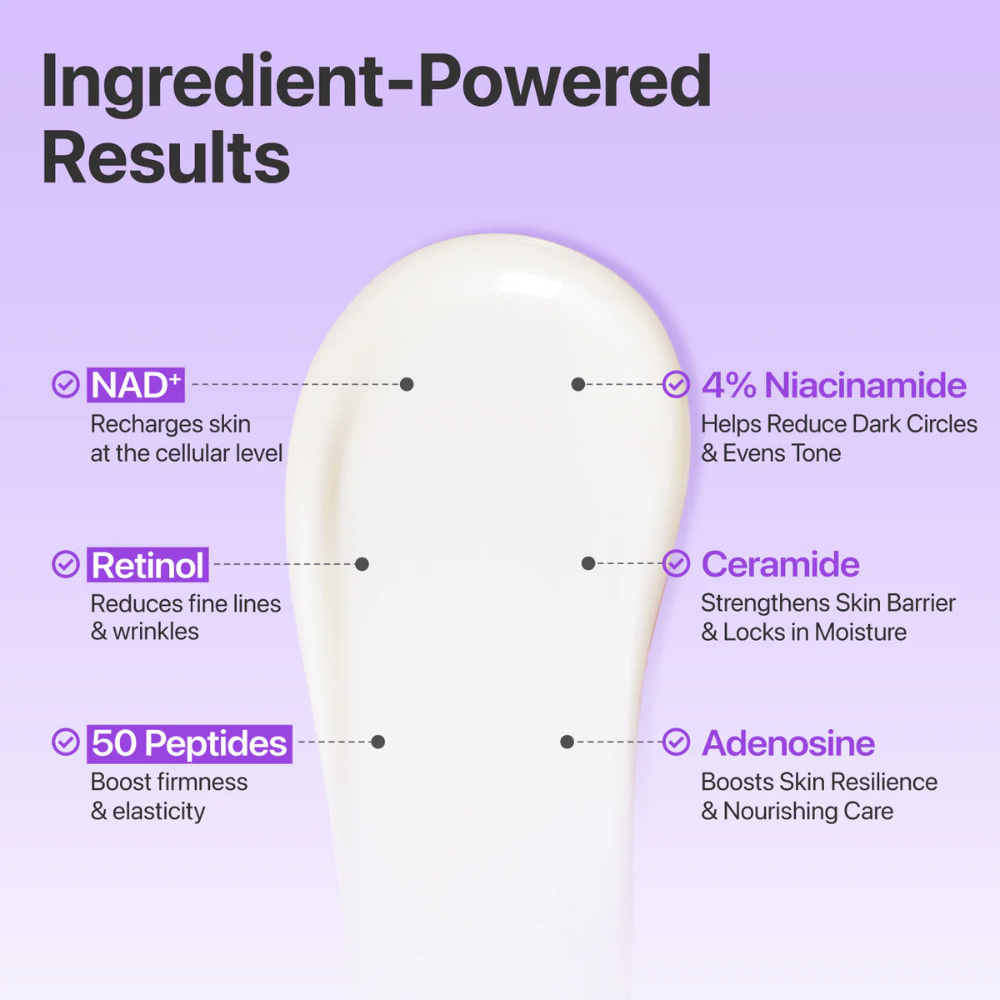 NO.9 NAD+ RETINOL VOLUMETOX EYE CREAM