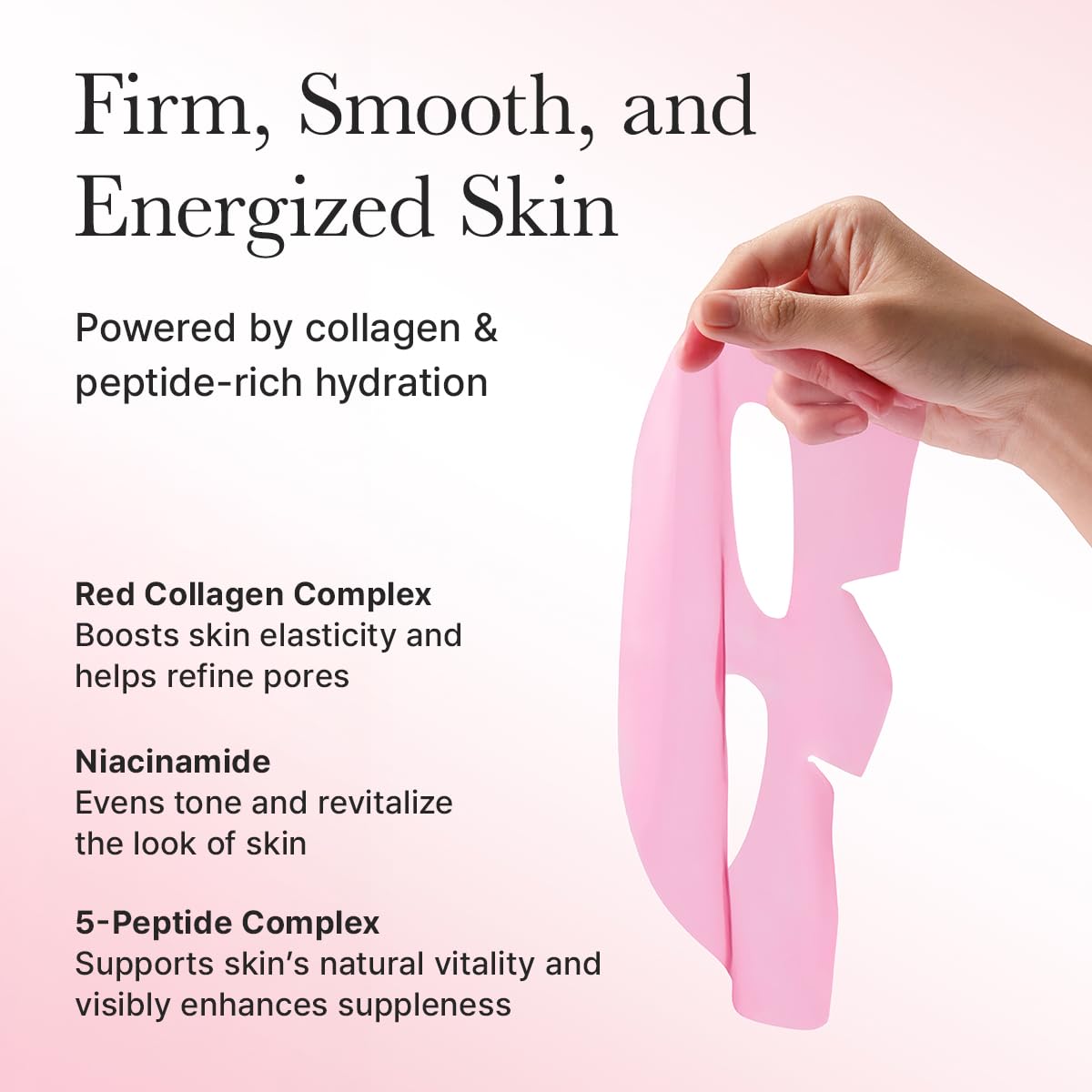 RED COLLAGEN JELLO MASK 4-Pack