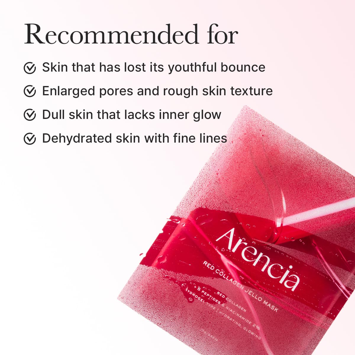 RED COLLAGEN JELLO MASK 4-Pack