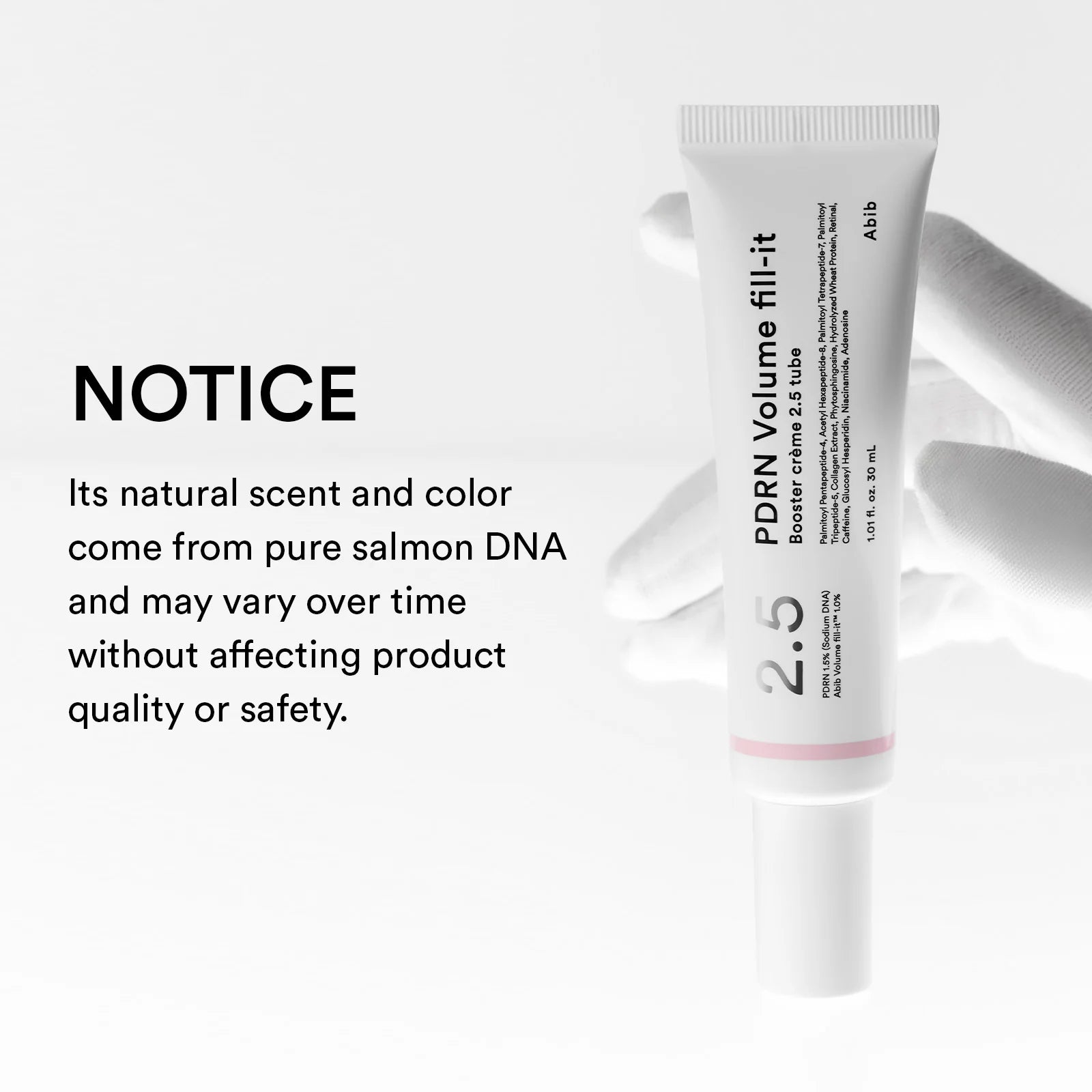 Abib PDRN Volume Fill-It Booster Cream 2.5 Tube