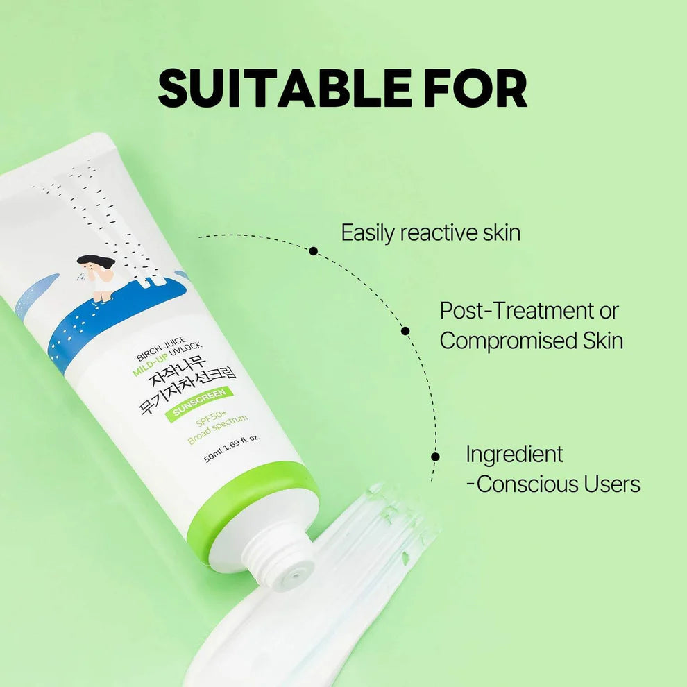 Birch Juice Moisturizing Mild Up Sunscreen