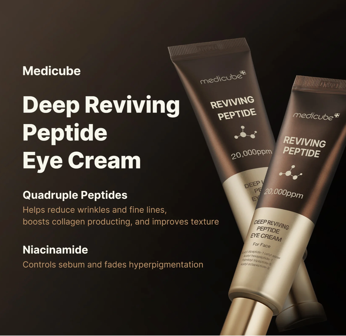 Deep Lifting Peptide Eye Cream For Face