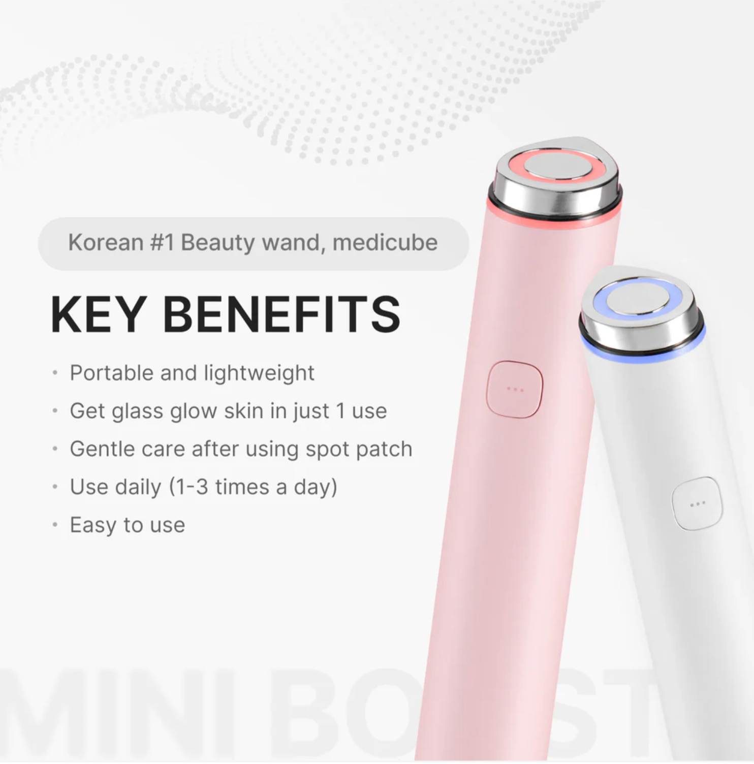 Medicube AGE-R Booster Pro Mini (White)