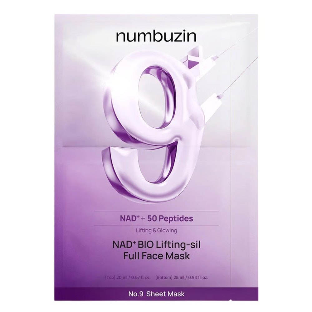 Numbuzin No.9 Nad Bio Lifting Full Cover Facial Mask
