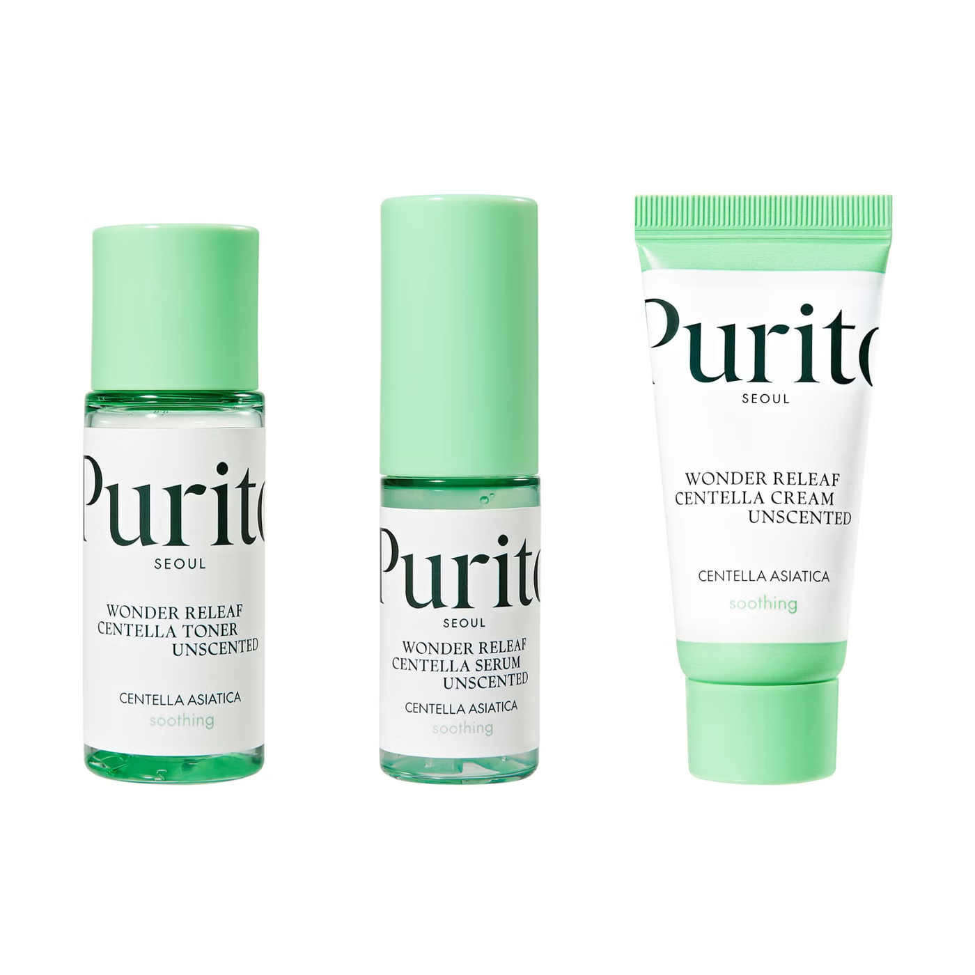 Wonder Releaf Centella Mini Kit Unscented