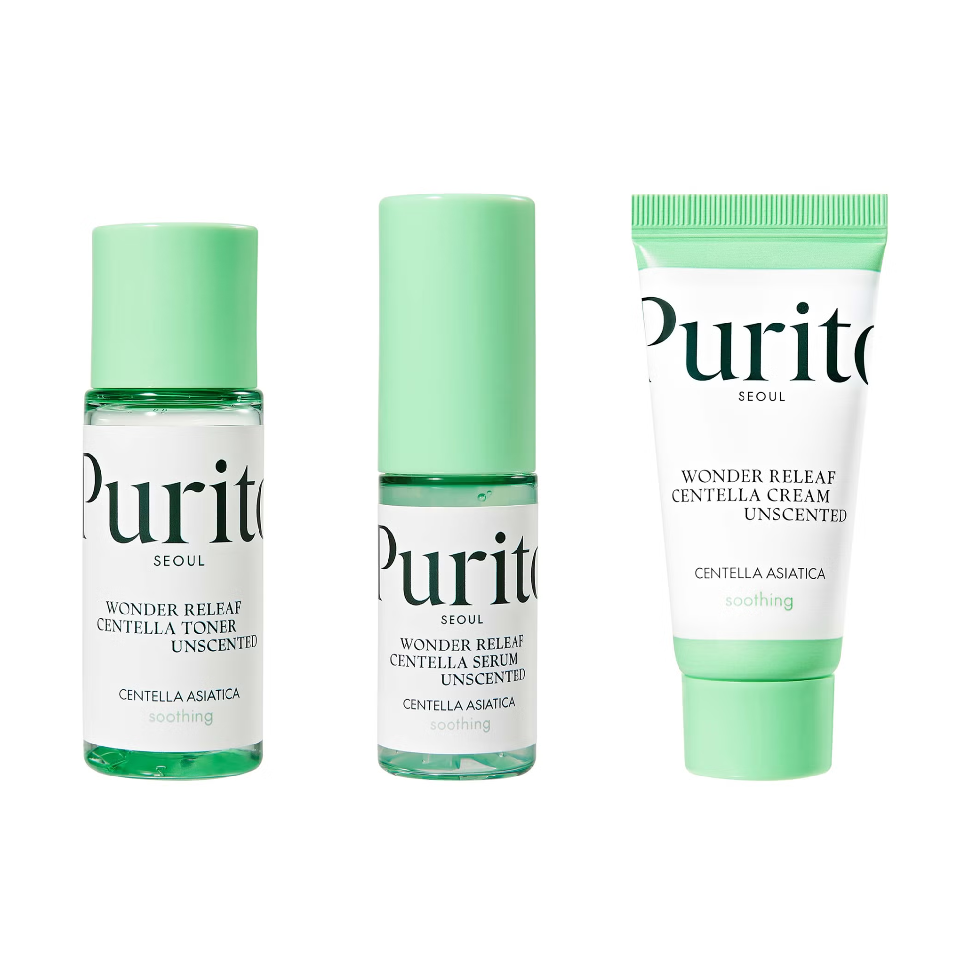 Wonder Releaf Centella Mini Kit Unscented