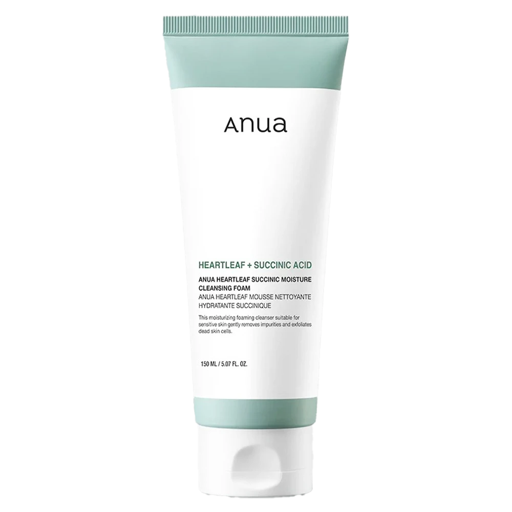 Heartleaf Succinic Moisture Cleansing Foam
