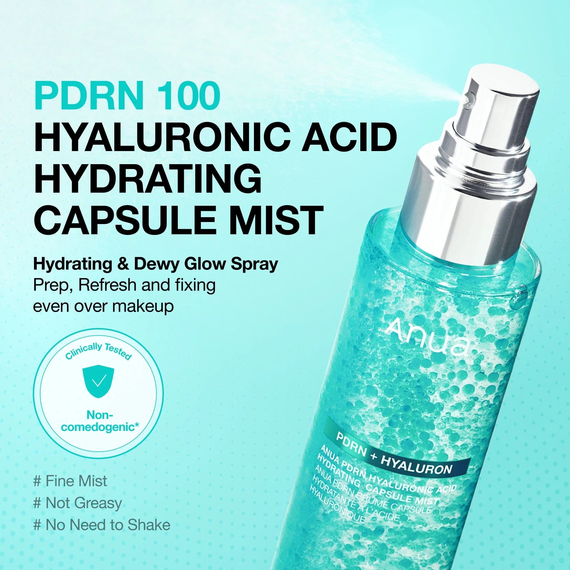 Anua PDRN Hyaluronic Acid Hydrating Capsule Mist