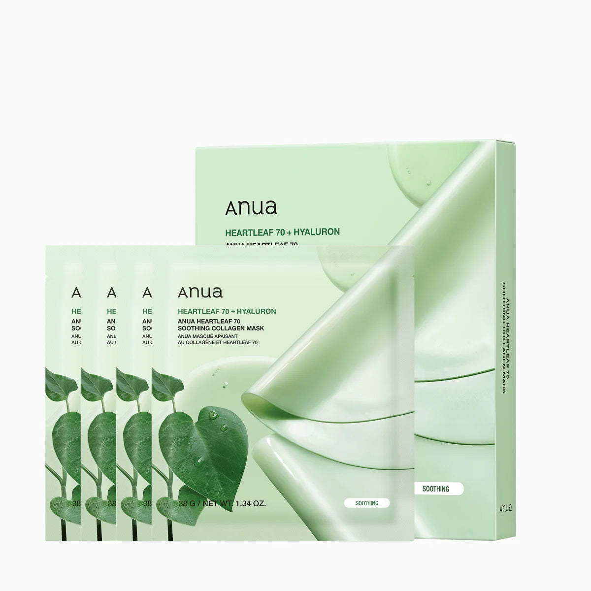 Collagen Mask Set - Heartleaf 70 Soothing