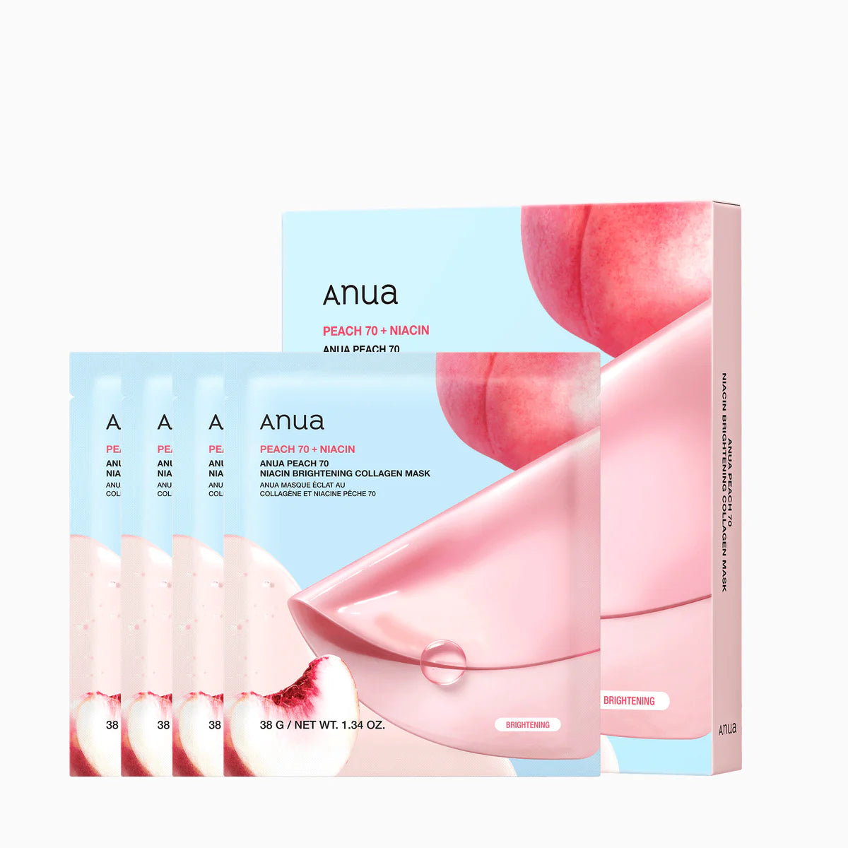 Collagen Mask Set - Peach 70 Niacin Brightening