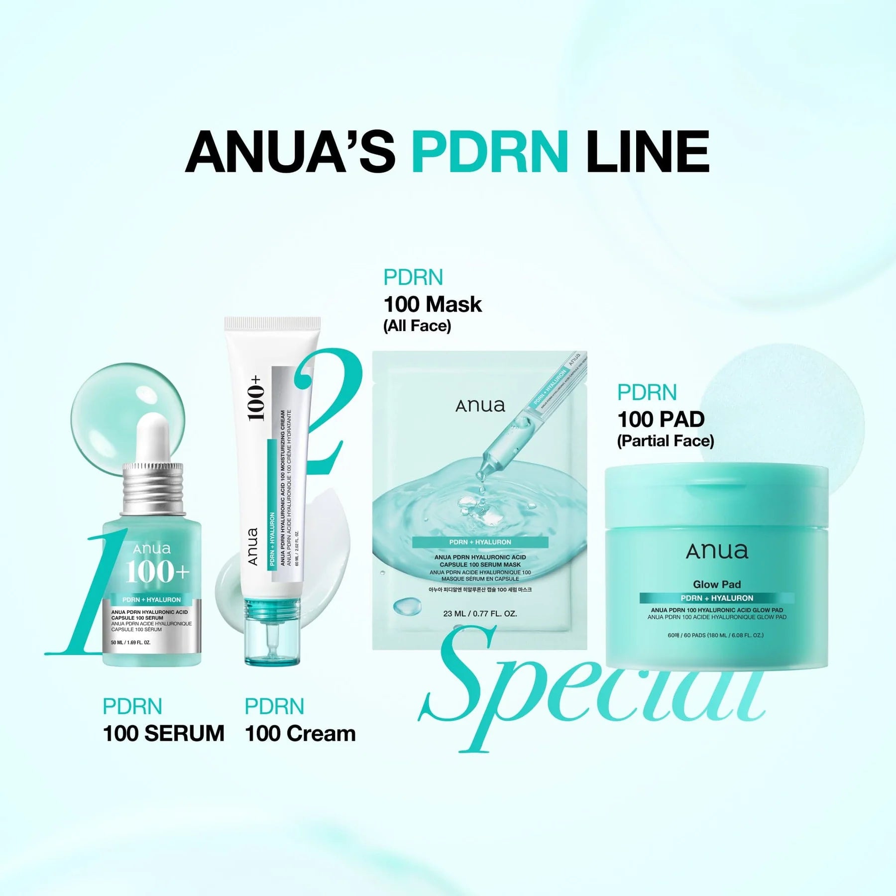 PDRN Hyaluronic Acid Capsule 100 Serum Mask