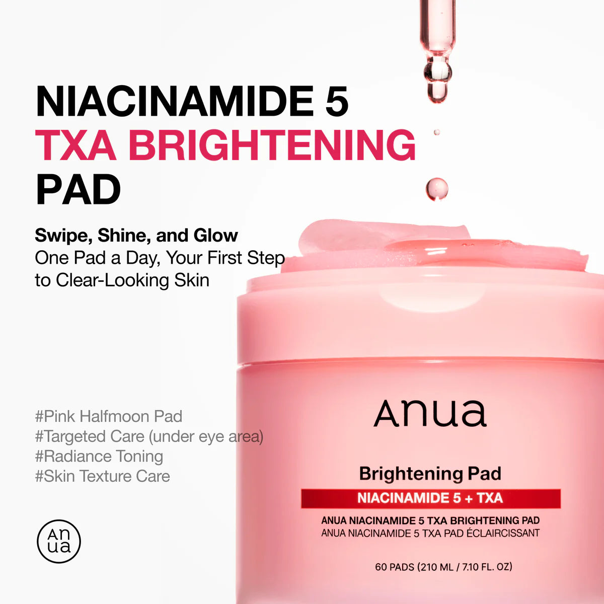 Niacinamide 5 TXA Brightening Pads